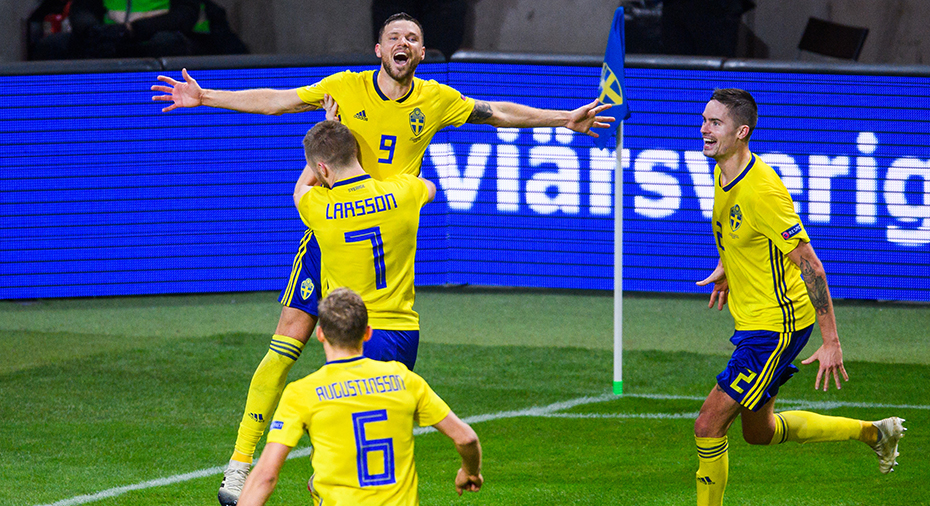 Sverige Fotboll: TV: JUST NU: Berg petar in 2-0 - bryter långa måltorkan