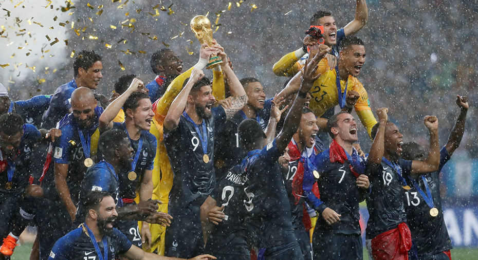 VM18: Frankrike lyfter VM-bucklan - se glädjescenerna här