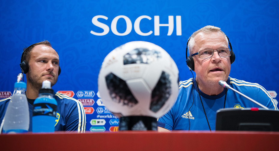 Sverige Fotboll: TV: Se hela presskonferensen med Andersson och Granqvist