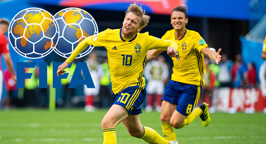 VM18: Sverige med rekordnotering på världsrankingen - klättrar förbi Tyskland