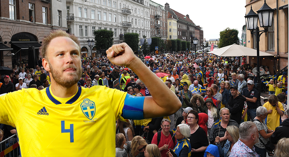 VMFeber: Granqvist hyllades av tusentals i Helsingborg