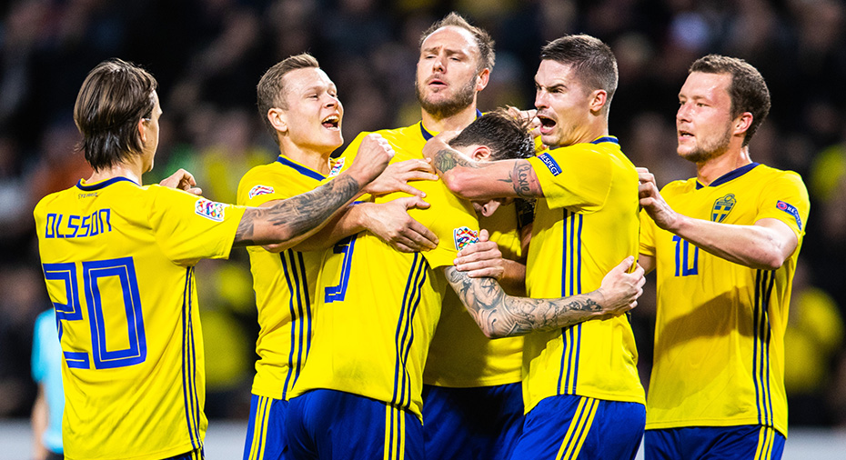 Sverige Fotboll: TV: JUST NU: Lindelöf trycker in 1-0 - Sverige mot gruppseger
