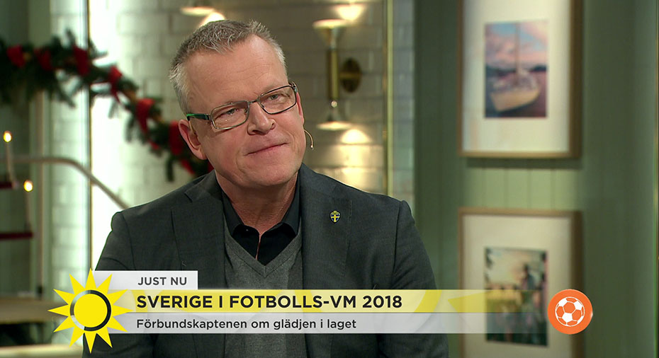 Sverige Fotboll: TV: Andersson: 