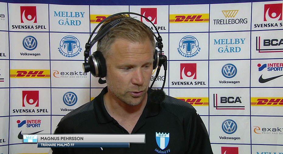 Malmö FF: TV: Pehrsson känner av pressen: 