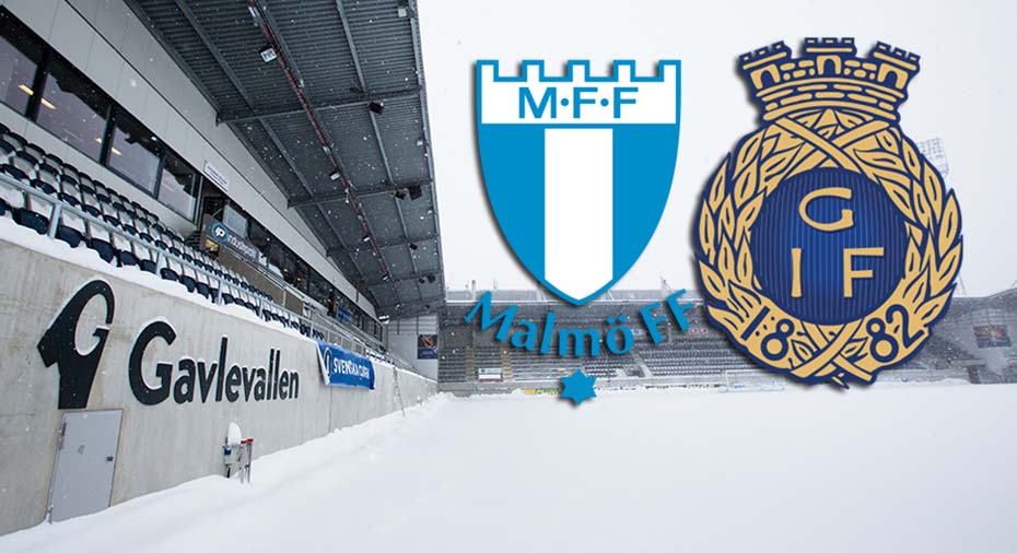 Malmö FF: Beskedet: Efter snökaoset - Gefles möte med MFF spelas på Gavlevallen i kväll