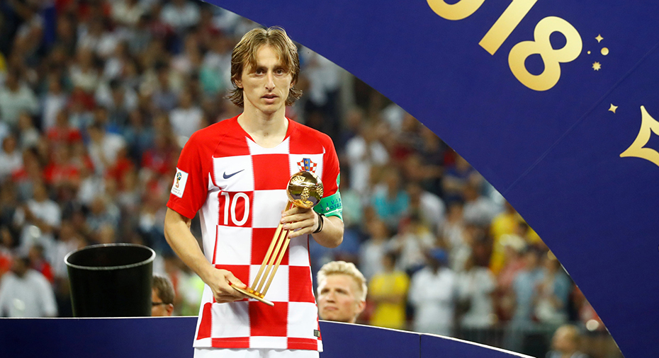 VM18: TV: Luka Modric utsedd till VM:s bästa spelare