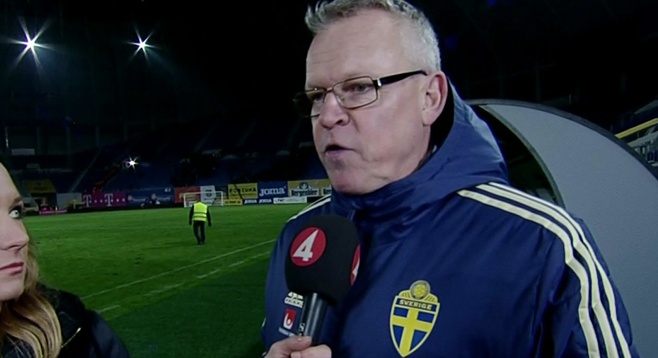 Sverige Fotboll: TV: Janne Anderssons domarilska: 