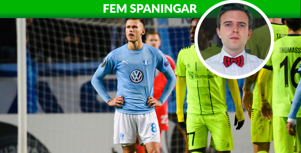 Malmö FF: FEM SPANINGAR: 