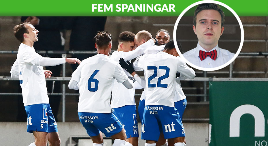 IFK Norrköping: FEM SPANINGAR: 