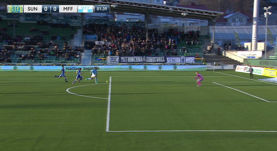 GIF Sundsvall: TV: JUST NU: Strandberg bjuds på jätteläge - sjabblar bort bollen