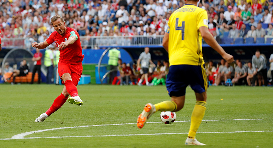 Sverige Fotboll: TV: JUST NU: Kane nära att placera in 1-0 för England
