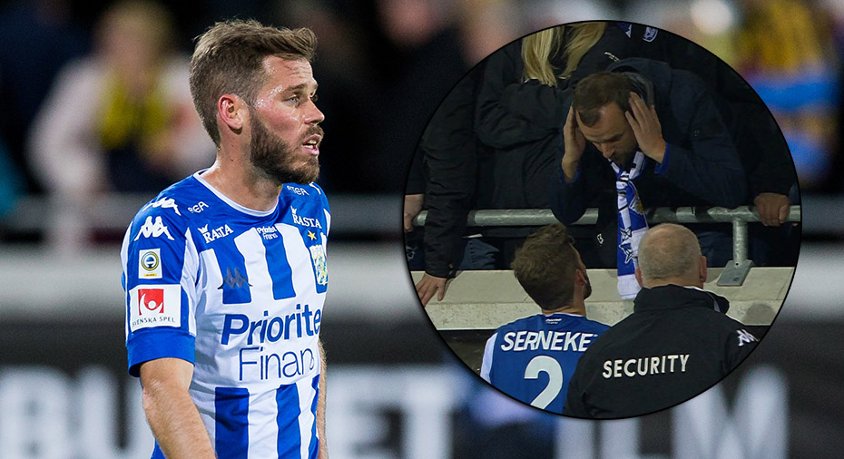 IFK Göteborg: TV: Salomonsson framme hos fansen efter krossen: 