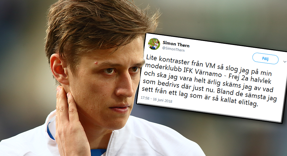 IFK Norrköping: Therns hårda sågning av moderklubben Värnamo: 