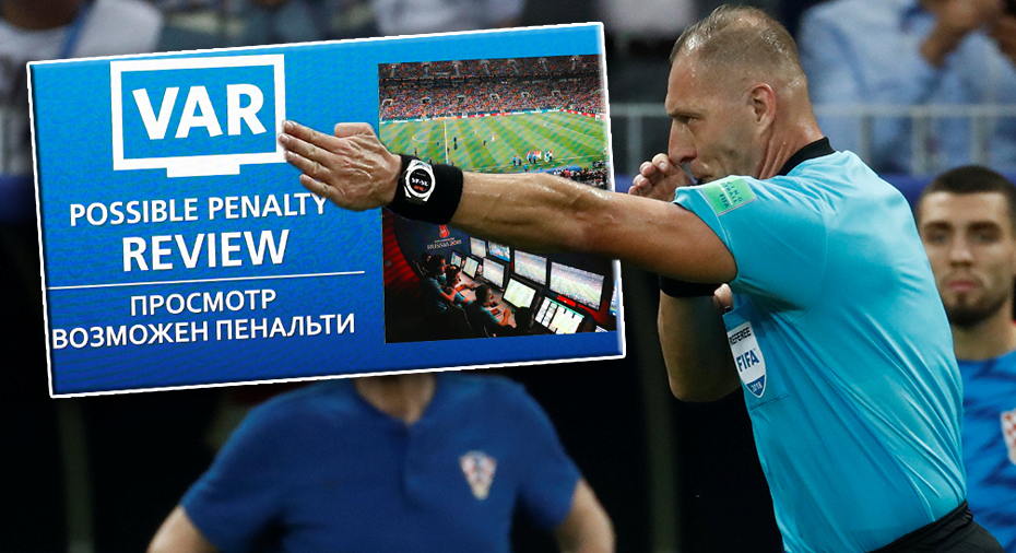 VM18: TV: Frankrike fick straff i finalen efter VAR-granskning: 