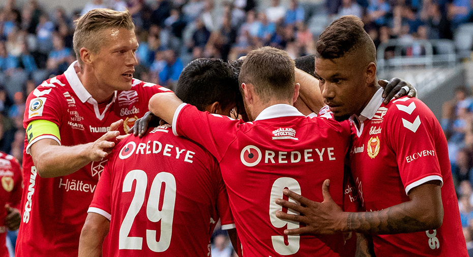 Kalmar FF: TV: Fejzullahu sänkte uddlöst Djurgården - tvåmålsskytt mot förra klubben