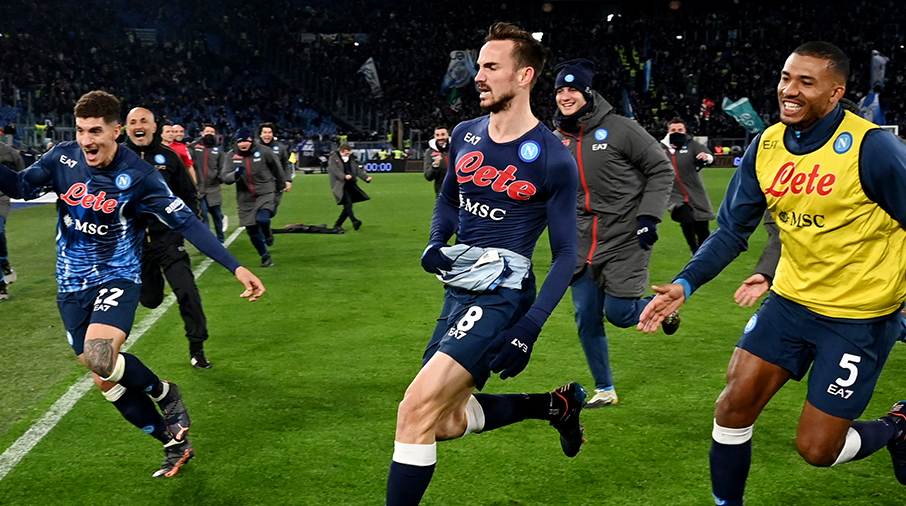 TV: Fabian sköt upp Napoli i serieledning – med matchens sista spark