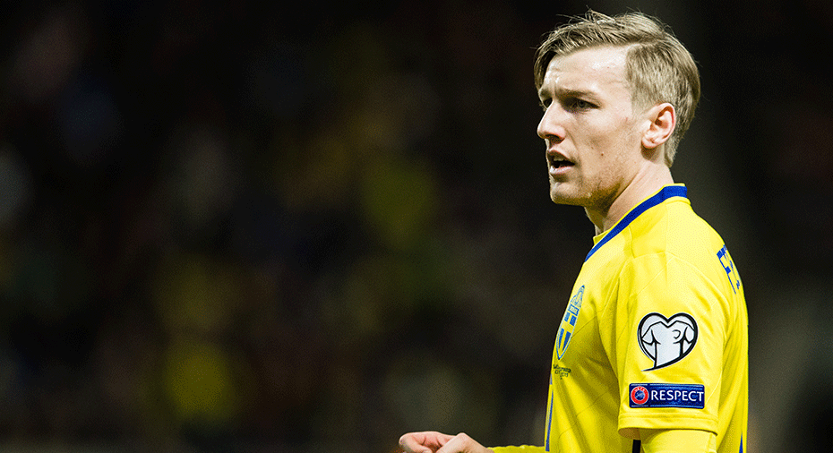 Sverige Fotboll: Forsberg lämnade skadad - kan vara tillbaka i helgen: 