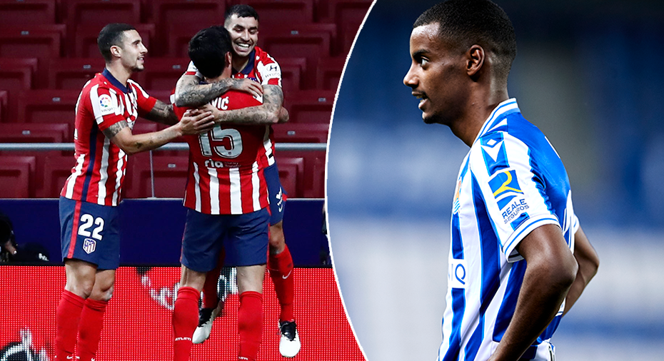 Tv Atletico Madrid Move To The Top Of The League After Beating Real Sociedad