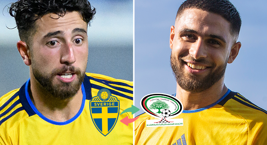 Sverige Fotboll: Beskedet: Zeidan och Faraj har valt spel för Palestinas landslag