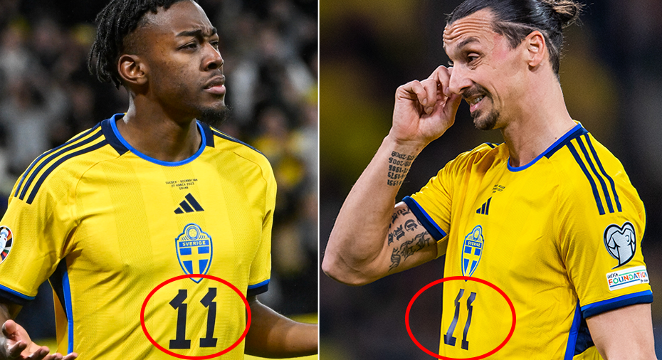 Sverige Fotboll: Därför snodde Elanga Zlatans nummer: 