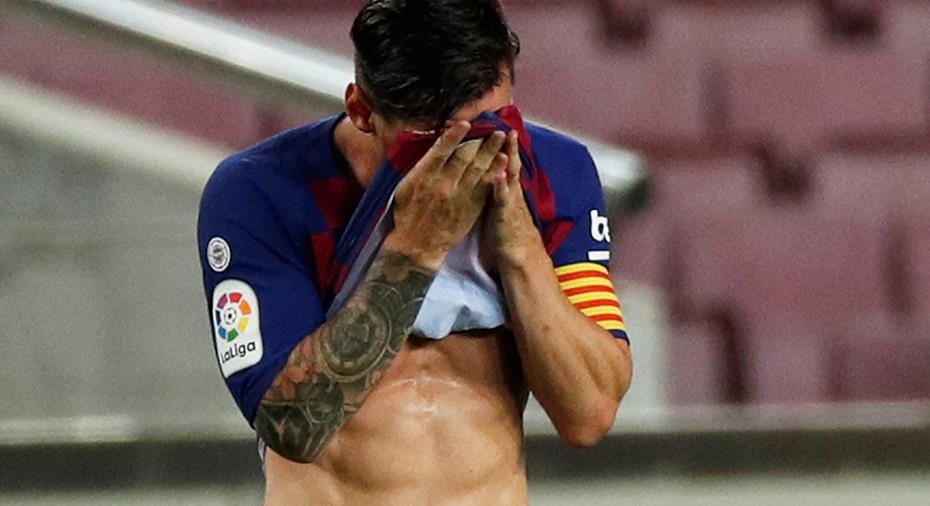 TV: JUST NU: Messi kvitterar med läckert frisparksmål