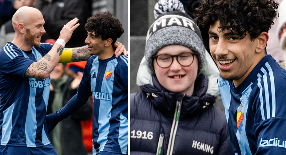 Djurgården Fotboll: 16-åring målskytt i Djurgårdens genrepskross: 