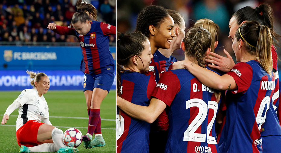 Barcelona Dominates Rosengård with 7-0 Win in Champions League Match
