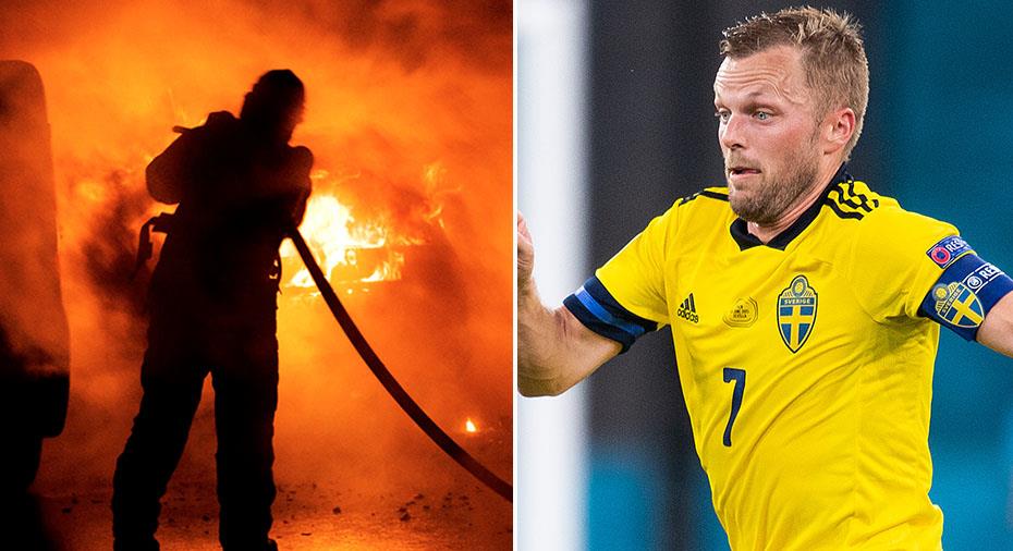 Sverige Fotboll: Sebastian Larsson bil brann upp - mitt under EM