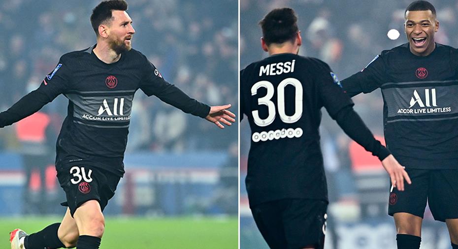 Efter måltorkan - Messi med första ligamålet i PSG-tröjan