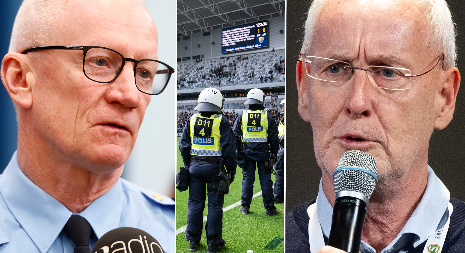 Swedish Elite Football Faces Controversy Over Proposal to Empty Stands for Security Measures