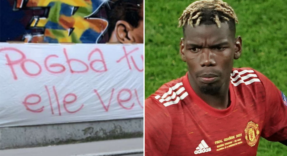 PSG-fansens protest mot Pogba: "Lyssna på din mamma"