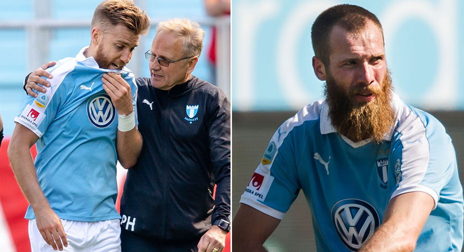 Malmö FF: Dubbla skadesmällar för MFF - Berget och Bengtsson tvingades bryta