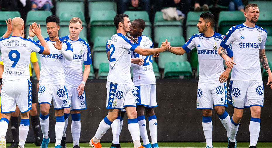 IFK Göteborg: TV: Aiesh gjorde första målet för Blåvitt - som vann mot Sundsvall