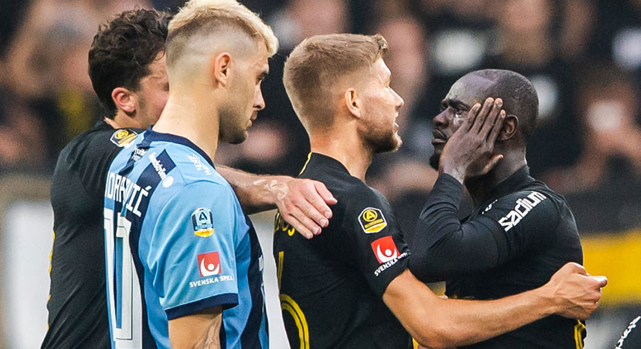 AIK Fotboll: TV: Adu ilsknade till - blev utvisad