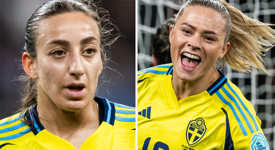 Sverige Fotboll: Kafaji bakom krysset - assisterade Rolfö efter två minuter på planen