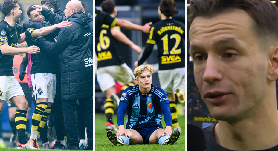 TV: AIK-seger i derbyt - går förbi Djurgården i tabellen