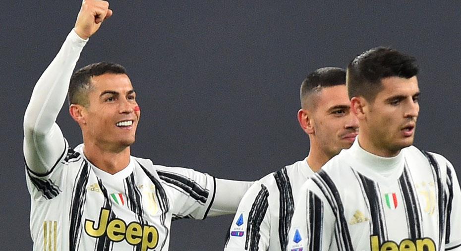 TV: JUST NU: Ronaldo dubblar sin målskörd: "PANG, yttersta världsklass"