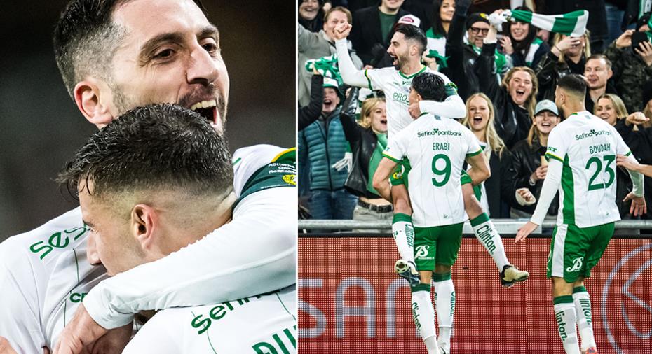 TV: Hammarby vann med 3-0 mot Elfsborg