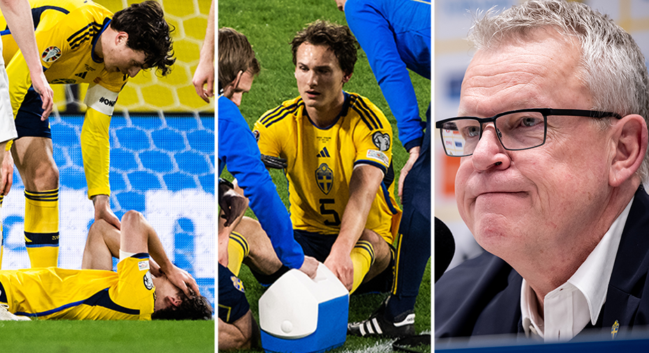 Sverige Fotboll: Därför byttes Ekdal ut: 