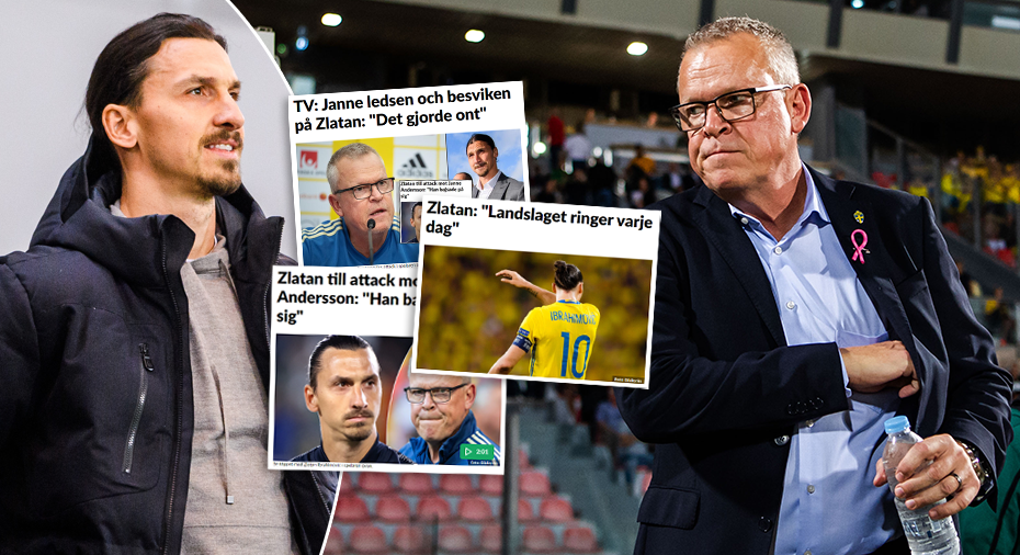 Sverige Fotboll: Janne Anderssons ilska över Zlatan-frågan inför VM: ”Han sa till på skarpen”