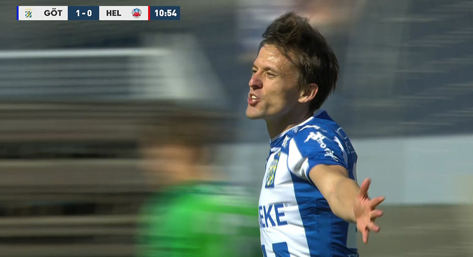 IFK Göteborg: TV: Vibes drömcomeback - målskytt direkt på Ullevi - se målet här