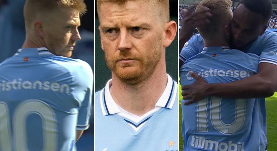 Malmö FF: Christiansen gjorde allsvensk återkomst - efter elva månaders frånvaro 